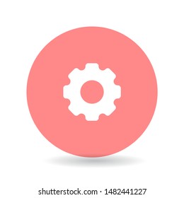 Gear Vector icon . Lorem Ipsum Illustration design