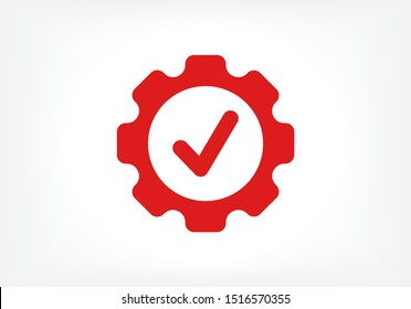 Gear Vector icon . Lorem Ipsum Illustration design