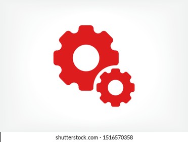 Gear Vector icon . Lorem Ipsum Illustration design