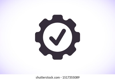 Gear Vector icon . Lorem Ipsum Illustration design