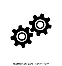 Gear vector icon. Web design icon. Gears and cogs symbol. Cog wheels icon. Cogs circle illustration. Gear wheel logo. Vector EPS 10