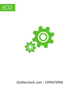 Gear vector icon. Web design icon. Gears and cogs symbol. Cog wheels icon. Cogs circle illustration. Gear wheel logo. Vector EPS 10