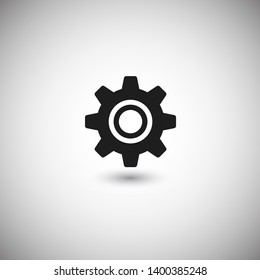 Gear vector icon. Web design icon. Gears and cogs symbol. Cog wheels icon. Cogs circle illustration. Gear wheel logo. Vector EPS 10