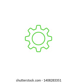 Gear vector icon. Web design icon. Gears and cogs symbol. Cog wheels icon. Cogs circle illustration. Gear wheel logo. Vector EPS 10