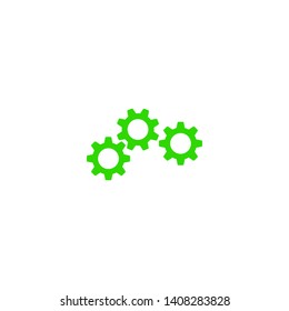Gear vector icon. Web design icon. Gears and cogs symbol. Cog wheels icon. Cogs circle illustration. Gear wheel logo. Vector EPS 10