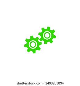 Gear vector icon. Web design icon. Gears and cogs symbol. Cog wheels icon. Cogs circle illustration. Gear wheel logo. Vector EPS 10