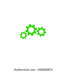 Gear vector icon. Web design icon. Gears and cogs symbol. Cog wheels icon. Cogs circle illustration. Gear wheel logo. Vector EPS 10