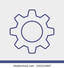 Gear vector icon. Web design icon. Gears and cogs symbol. Cog wheels icon. Cogs circle illustration. Gear wheel logo. Vector EPS 10