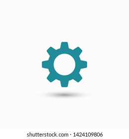 Gear vector icon. Web design icon. Gears and cogs symbol. Cog wheels icon. Cogs circle illustration. Gear wheel logo. Vector EPS 10