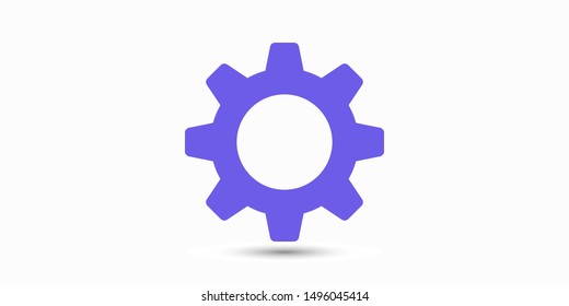 Gear vector icon. Web design icon. Gears and cogs symbol. Cog wheels icon. Cogs circle illustration. Gear wheel logo. Vector EPS 10