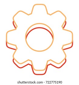 gear  vector illustration