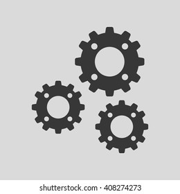 gear vector illustration , vector icon