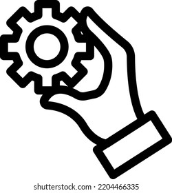 gear  Vector illustration on a transparent background.Premium quality symmbols.Stroke vector icons for concept and graphic design.