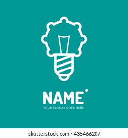 Gear. Vector logo design. Business concept icon.