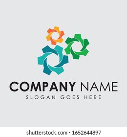 Gear Vector Logo Design Template. This is high resolution,creative and unique logo. You can use this logo for your company and website. This is print ready logo.