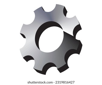 
Gear in vector to use in art