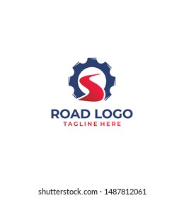 gear way logo icon vector