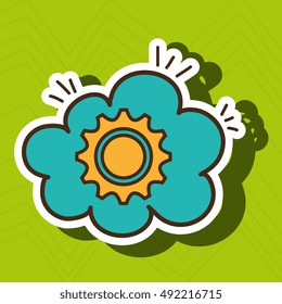 gear wheel cog cloud