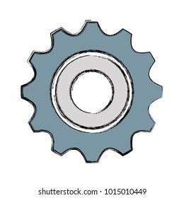 Gear wheel icon