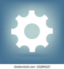 The gear wheel - icon.