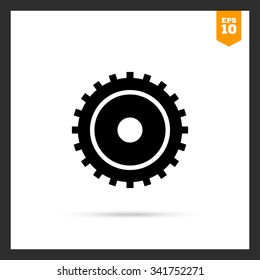 Gear wheel icon