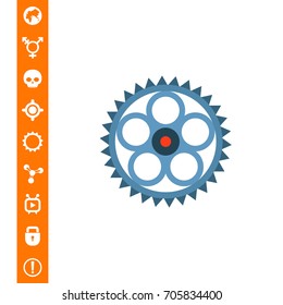 Gear wheel icon