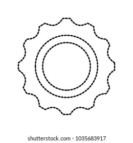 gear wheel icon image