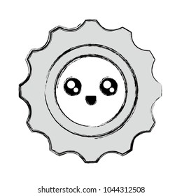gear wheel icon image