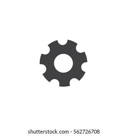 gear wheel icon. sign design