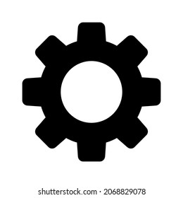 rueda de engranajes sobre un fondo blanco