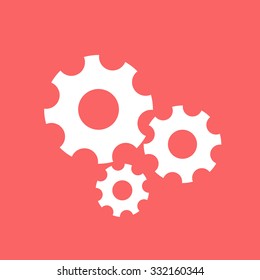 The gear wheel. Settings icon