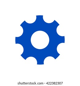 The gear wheel. Settings icon