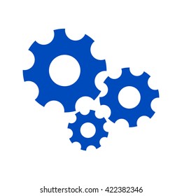 The gear wheel. Settings icon