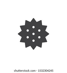 Gear wheel vector icon. Cogwheel filled flat sign for mobile concept and web design. Cog gear glyph icon. Symbol, logo illustration. Vector graphics