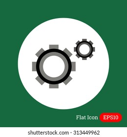 Gear wheels icons
