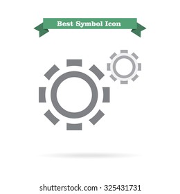 Gear wheels icons