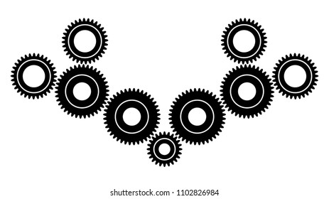 Gear wheels offer positive transmission of power