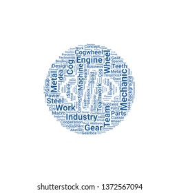 gear word cloud. tag cloud about gear
