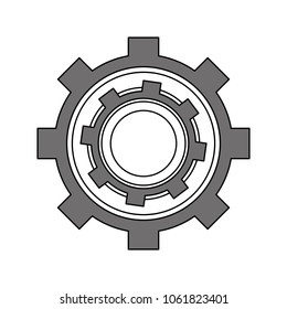 Gear working symbol