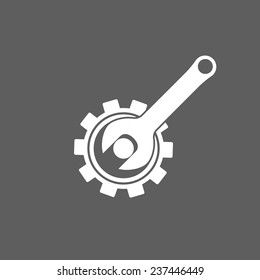 gear & wrench icon