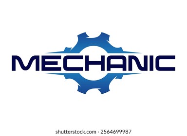 gear and wrench mechanic logo icon vector template