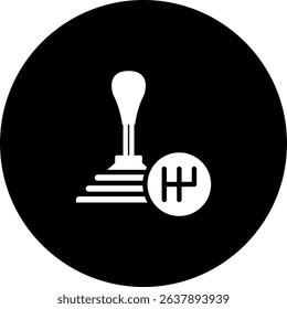 Gearbox Icon Element For Design