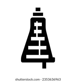Icono De Glifo Vector De La Caja De Cambios Para Uso Personal Y Comercial.
