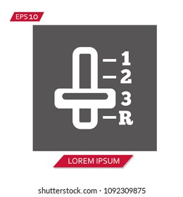 gearbox vector icon symbol