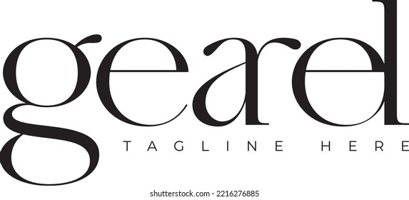 Geared Hand-drawn lettering, Environment theme. Vector illustration, paint with a brush—isolated phrase on white background.