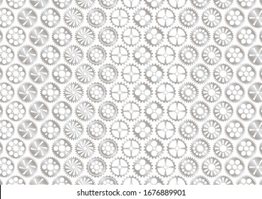 Gears background vector illustration material