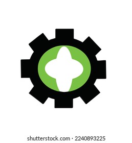 Gears Clip Art Logo Vector Image Artwork Of Objects