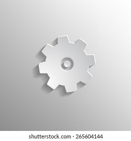 Gears (cogs) icon - Illustration