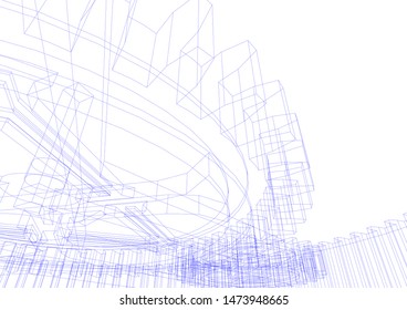 gears cogs vector 3d illustration
