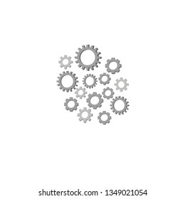 Gears collection, cogs, cogwheels
